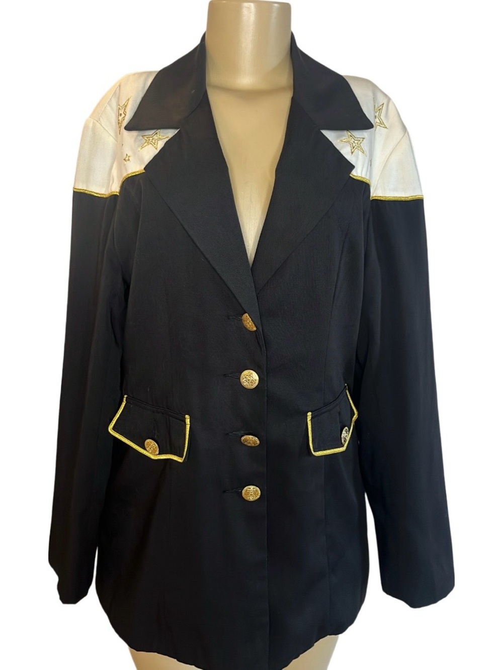 Vintage 80s Styles To Go Star Blazer
